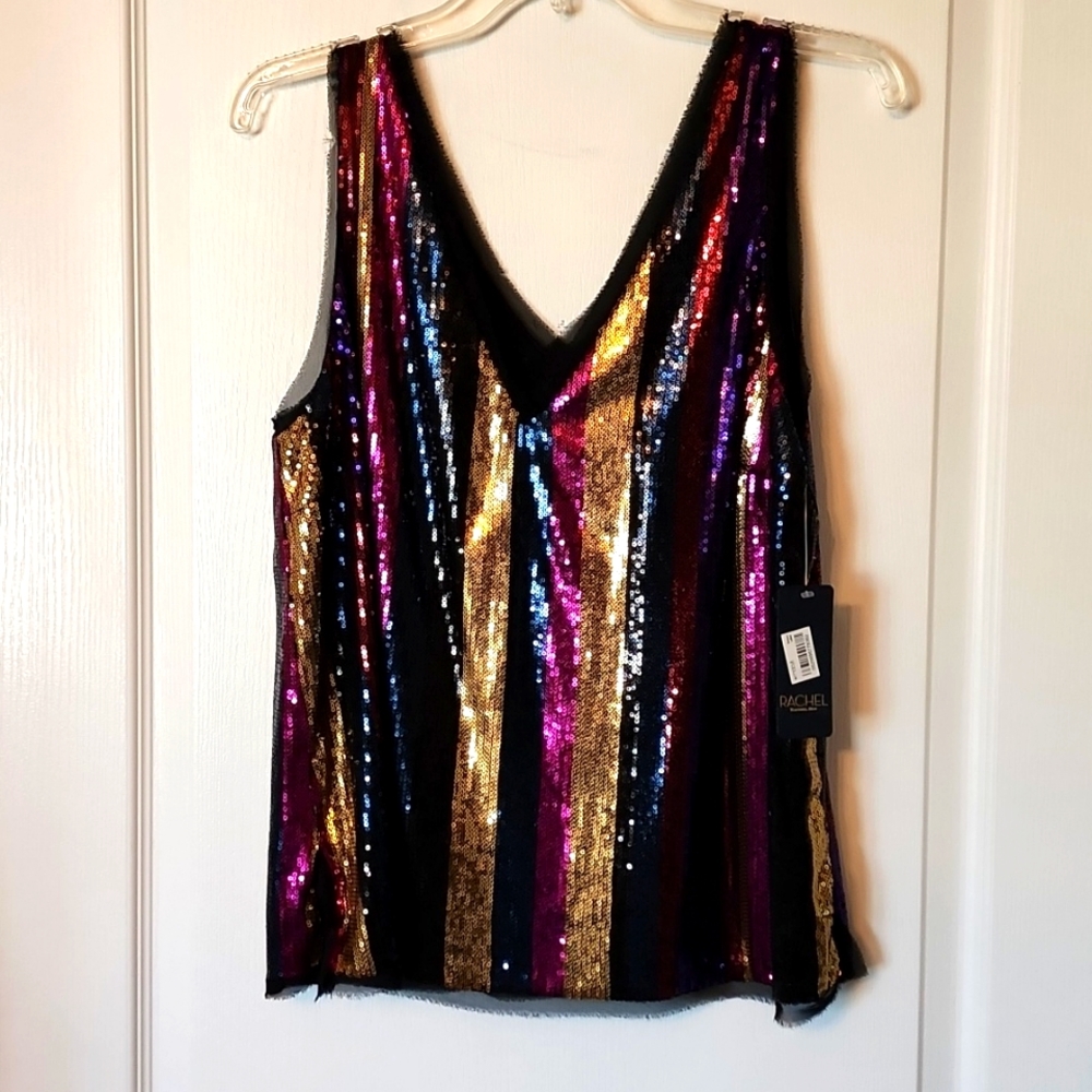 Rachel Roy Sequined Tank